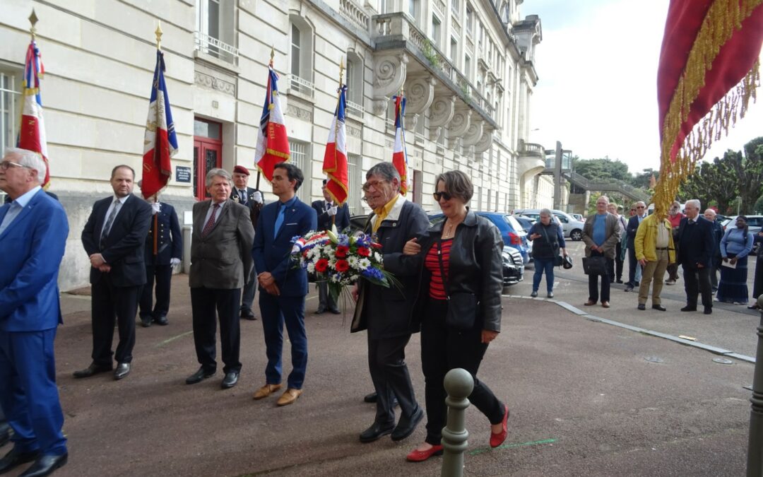 Formation jeunes porte-drapeau et cérémonie Déportés