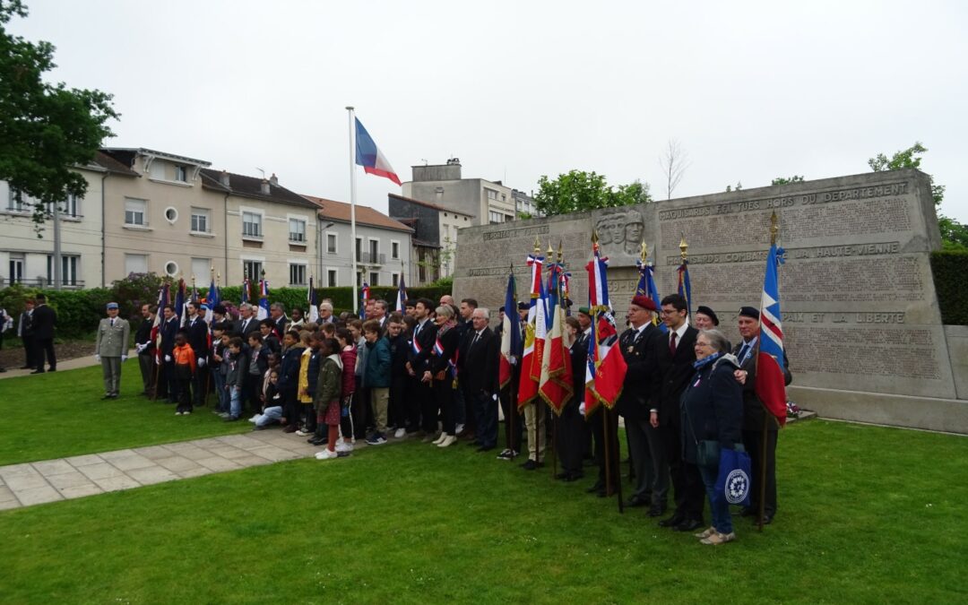 Cérémonie du 8 Mai 2023 à Limoges