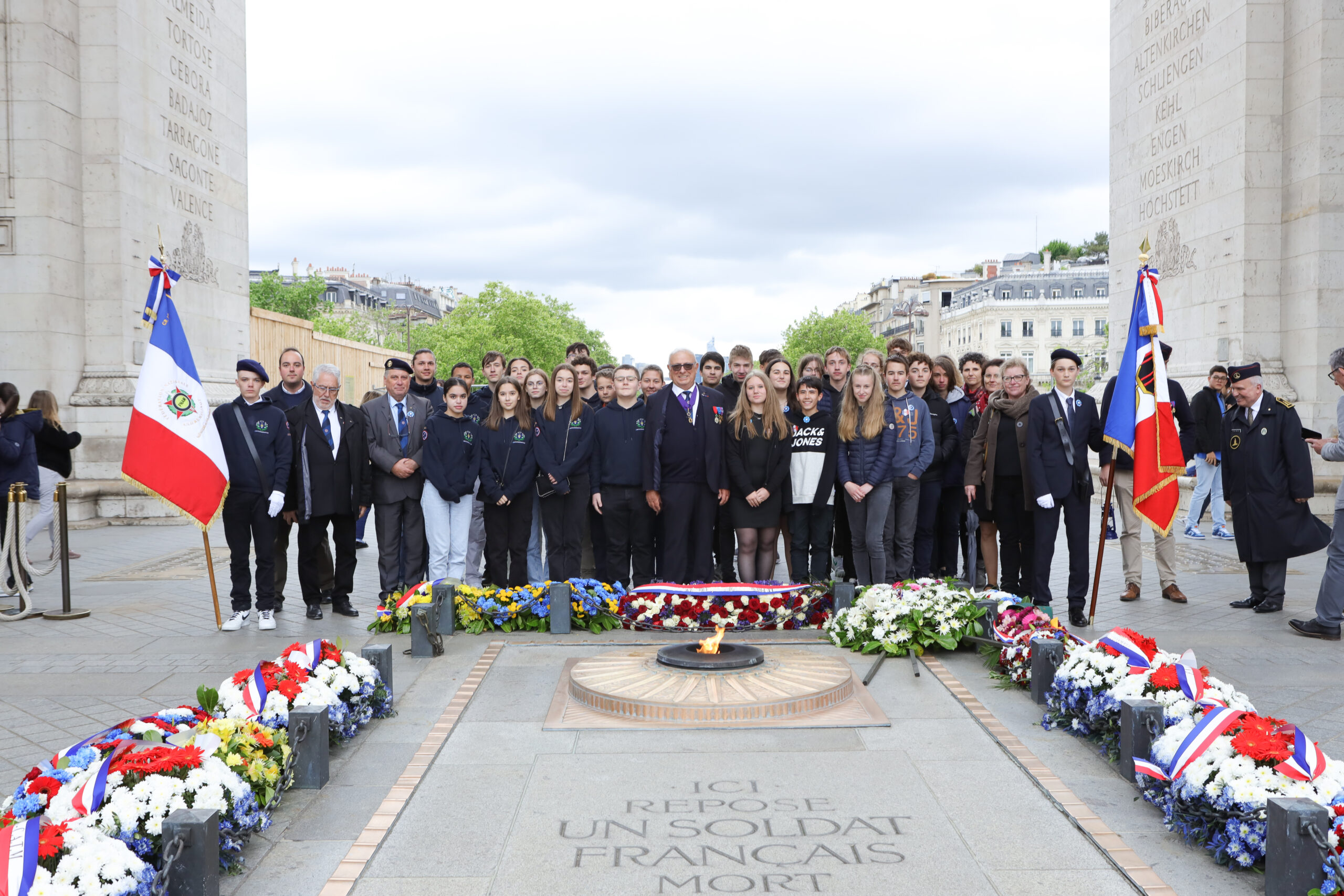 Les élèves du lycée Beaupeyrat de Limoges à Paris