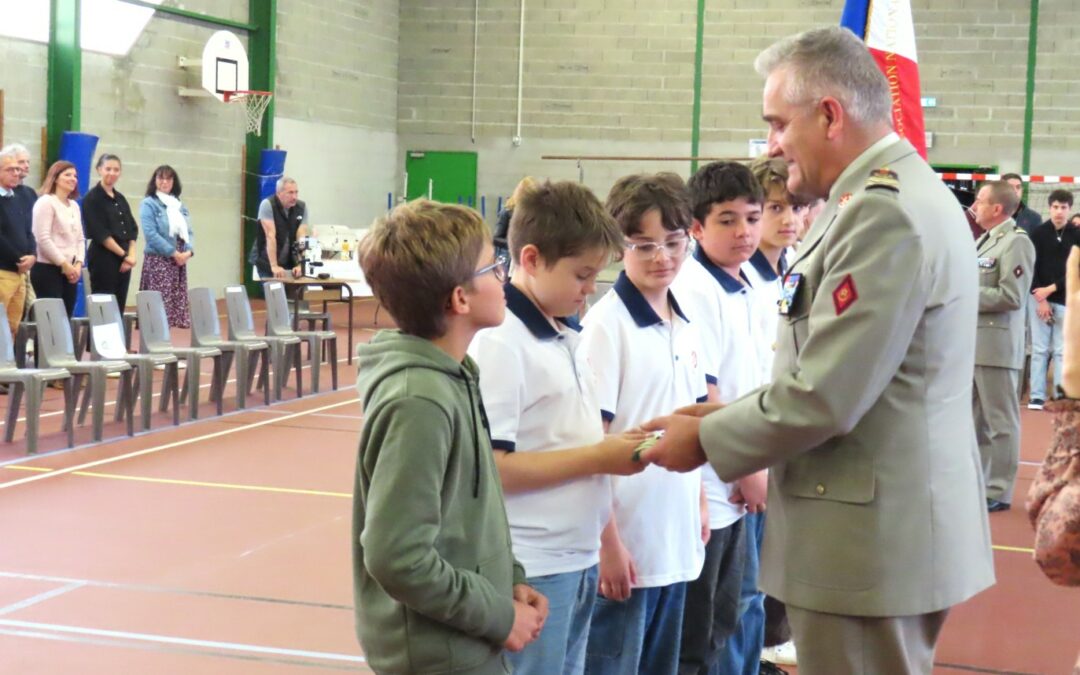 Installation d’une classe défense au collège JEANNE d’ARC