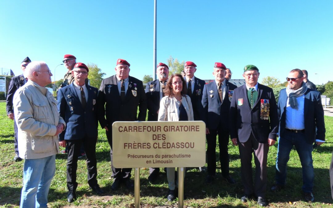 Plaque commémorative des frères CLEDASSOU